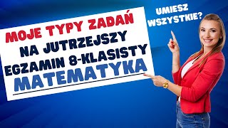 To będzie na jutrzejszym egzaminie😍 Moje typy zadań na egzamin ósmoklasisty Umiesz wszystkie🤩 [upl. by Ardelia]