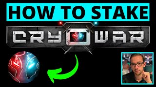 HOW TO STAKE YOUR CRYOWAR TOKENS CWAR STAKING TUTORIAL [upl. by Rahman149]