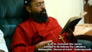 H G Dr Zachariah Mar Aprem  Chants of Passion Week [upl. by Michigan]