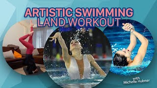 Artistic Swimming Land Workout for Figures and Positions [upl. by Hseham]