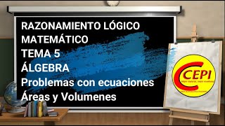 Tema 5 Resolución de problemas areas y volumenes Examen Normales Superiores [upl. by Adyeren226]