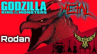 Godzilla King of the Monsters  Rodan 【Intense Symphonic Metal Cover】 [upl. by Averil]