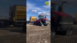 Quadtrac Power🤠• Bodenbearbeitung • Tillage • Seeding • Case Quadtrac • Seed Master [upl. by Yelhak784]