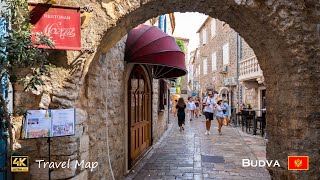 Budva Montenegro  Travel Map 4K UHD [upl. by Anemolif]