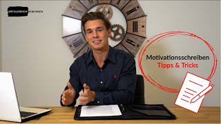 Motivationsschreiben  Tipps amp Tricks [upl. by Hugues967]