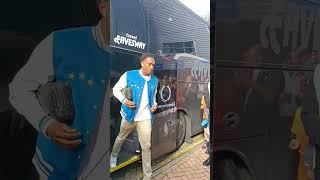 Huddersfield Town vs Exeter City Players Arrival 💙🤍 htafc huddersfieldtown football shorts [upl. by Mik210]