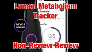 Lumen Metabolism Tracker NonReview Review  Worth The High Cost [upl. by Llimaj]