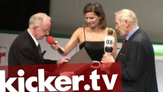 Preisträger Trautmann Laudatio von KarlHeinz Heimann  kickertv [upl. by Lacagnia462]