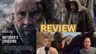 BUTCHERS CROSSING Movie Review  Nicolas Cage Hunts Buffaloes In Top Notch Western [upl. by Mandie]