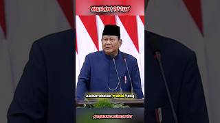 Prabowo Kita Berterima Kasih Kepada Presiden Gus Dur prabowo gusdur presiden [upl. by Anrahc]