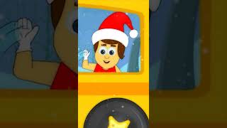 🎅🎄Weihnachtslieder  Räder auf dem Bus 🚌 shorts nurseryrhymes kidssong christmas2024 [upl. by Anaeda691]