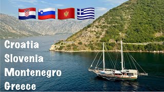 Croatia Montenegro Slovenia amp Greece  Adriatic Cruise 2024 [upl. by Aicilic]