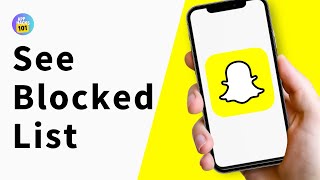 How to See Blocked List on Snapchat  See your Block List on Snapchat 2024 [upl. by Agiaf]