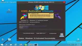 Windows 10 Activator  KMSpico v1004 Final By TeamDaz  2015 [upl. by Alram236]