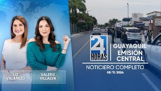 Noticiero de Guayaquil Emisión Central 05112024 [upl. by Killoran928]