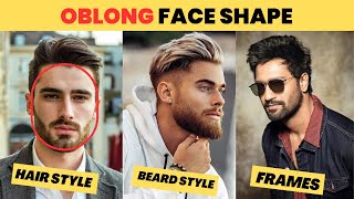 Oblong Face Shape ki sabse badi problem ko solve kar diya  Full Style guide hairstyles [upl. by Arocet]