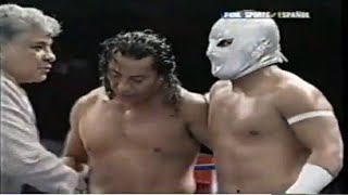 212 MISTICO Y NEGRO CASAS VS AVERNO Y MEPHISTOLUCHA DE CAMPEONATO MUNDIAL DE PAREJAS [upl. by Tsnre]