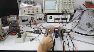 Simple VFD 3 Phase Induction Motor SPWM using Arduino UNO [upl. by Arima]