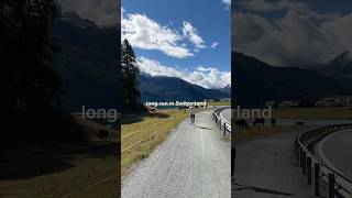 St Moritz is beautiful trackandfield crosscountry athletics running runner [upl. by Chrysa877]