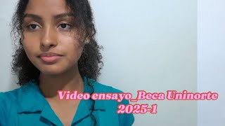 Convocatoria Becas Uninorte 20251 Andrea Fernanda Hernández Caro [upl. by Aleta]