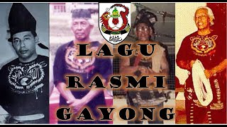 LAGU RASMI GAYONG  DENGAN LIRIK [upl. by Sihon]