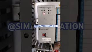 Allen Bradley Compact logix PLC in error mode ytshortsvideo by simautomation [upl. by Allyce]