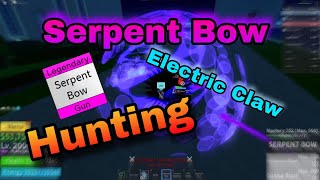 『Serpent Bow  Electric Claw』Blox Fruits Bounty Hunting Montage  Roblox [upl. by Bogie]