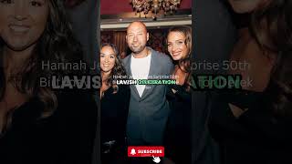 Hannah Jeter Throws Surprise 50th Birthday Bash in NYC Club for Derek Jeter [upl. by Sherborne]