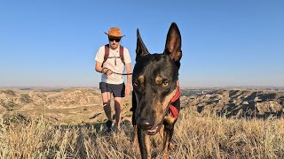 Gunners Ridge in Makoshika State Park  Glendive MT  ASMR Hiking [upl. by Gavrilla510]