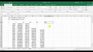 Ekonometria na prawdziwych danych statystycznych pobranych z BDL w Excelu analiza regresji [upl. by Tuesday]