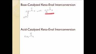 Reactions at alpha carbon Part 2  KetoEnol Tautomerization [upl. by Zhang483]