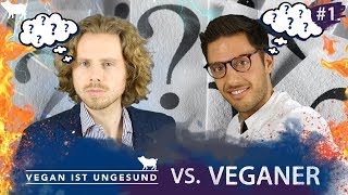 VEGAN IST UNGESUND vs VEGANER  Folge 1 [upl. by Nealey]