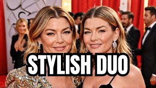 Ellen Pompeo and Daughter STELLA steal the show at Emmy Awards [upl. by Adnilem975]