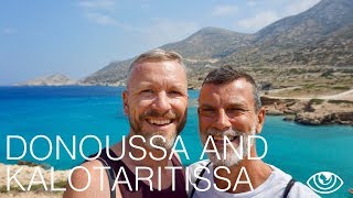 Donoussa and Kalotaritissa  Greece Travel Vlog 205  The Way We Saw It [upl. by Bloomer]