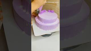 Let’s Make a 2 tier Cake youtubeshorts cakerbakery [upl. by Rena]