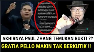 akhrnya paul zhang temukan bukt gratia pello m4k n t4k berkut k [upl. by Ettennahs]