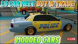 GTA 5 online car meet buy and buy sell job and chill [upl. by Yelyak]