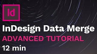 InDesign Data Merge  Advanced Tutorial Multiple records per page [upl. by Sirkin659]