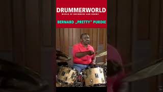 Bernard quotPrettyquot Purdie SHORT Groovin bernardpurdie drummerworld [upl. by Trant]