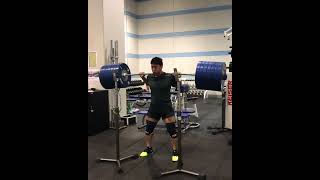 Toshiki Yamamoto  300 kg x 25 reps Olympic squad [upl. by Sudnac]