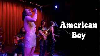 MERESHA  AMERICAN BOY Live in Hollywood  Estelle amp Kanye West cover [upl. by Franzoni479]