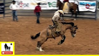 Bronc Riding 🐴 2022 Coors Cowboy Club Ranch Rodeo  Saturday [upl. by Akirdnahs]