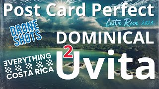 Cinematic Beach drone shots from Uvita to Dominical southern Costa rica 🇨🇷 [upl. by Anatnom]