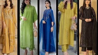 40Top trending long shirts designing ideas  latest long kurti design [upl. by Anol]