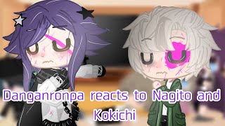 Danganronpa Reacts to Nagito and Kokichi 1  x Pirate Shiro x Links in Desc [upl. by Eugor]