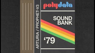 Arturia Prophet  V  Sound Bank 79 [upl. by Burtis]