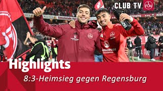 Alle Tore zum Genießen😍  Highlights  1 FC Nürnberg  Jahn Regensburg 83 [upl. by Vanny]