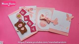 COMO HACER INVITACIONES BABY SHOWER 🎀DIY MANUALIDADES🌸 [upl. by Mohn]