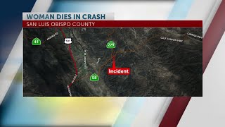 Nipomo woman dies following singlevehicle collision on Highway 58 early Thursday [upl. by Slocum]