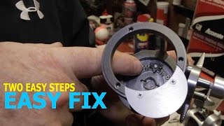 SEIGLER SG REEL CLICKER DIY 5 MIN FIX EASY [upl. by Atterg]